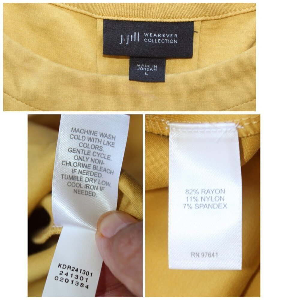 J. Jill Wearever Collection A-line Chamomile Maxi Dress Large Pockets Fall Comfy - Picture 5 of 9